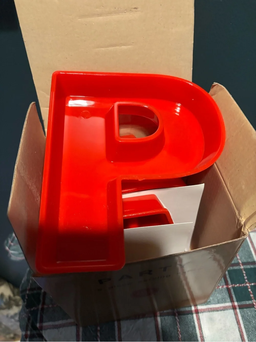 5-Piece Red Party Serving Set NIB